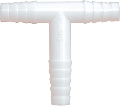 Mellemrør, T-rør, 8 mm