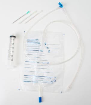 Toraset, pleuradrænagesæt, komplet, steril, 2000 ml