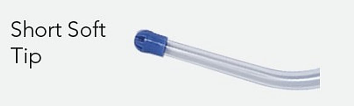 Pennine, sumpsug, Yankauer med kort blød kurv, steril, ch 18