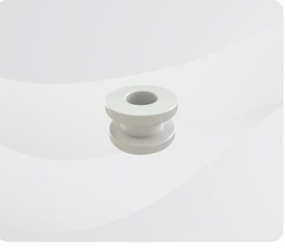 Exmoor, øredræn, Reuter Bobbin, fluoplastic, steril u.hul, 1,14 mm