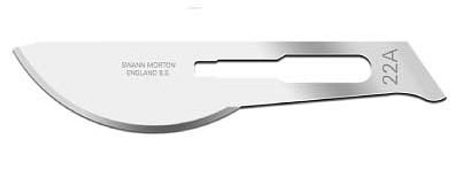Swann-Morton, skalpelblad nr 22-a til skaft nr. 4, steril
