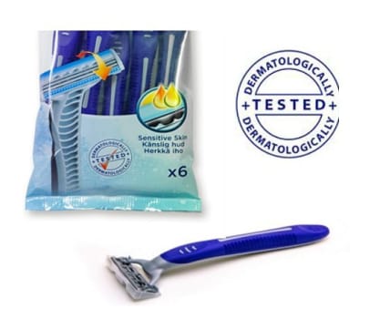 Pharma Matrix3, barberskraber m. 3 blade og bevægeligt hoved, eng.