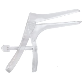 Easyspec vaginalspekulum, engangs, selvholdende, lille, usteril, hvid