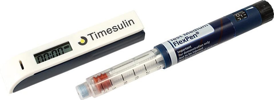 Timesulin, tidsmåler til Flexpen fra Novo