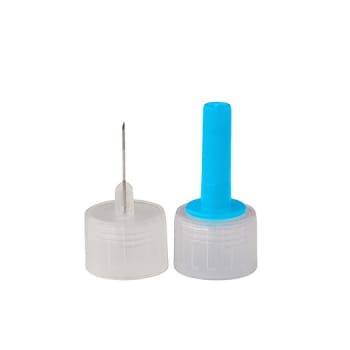 Medoject, penkanyle, lyseblå, steril, 8 mm x 0,25 mm (31G)