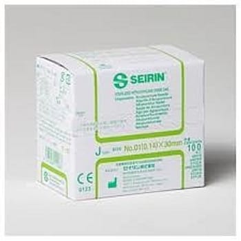 Seirin, akupunkturnål, str. 5 type J, violet, steril, 0,25 mm x 30 mm