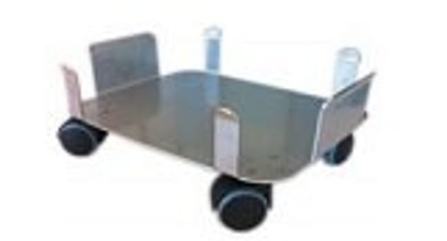 USON, vogn på hjul, til 60 liter beholder, 30 cm x 35 cm 15 cm