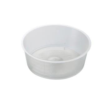 Sterilite, gallipot til autoklave, klar, PP, engangs, 120 ml