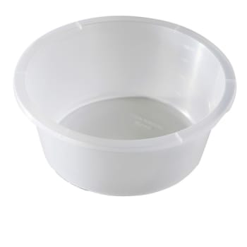 Sterilite, skål til autoklave, klar, PP, engangs, 2000 ml