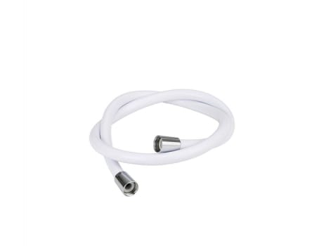 T-Safe, hvid antimikrobiel bruseslange, 200 cm