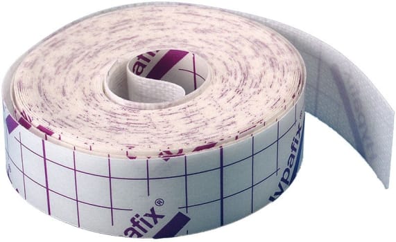 Hypafix, fikseringsplaster, rulle, 2,5 cm x 10 m