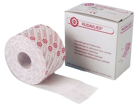 Rudavlies, fikseringsplaster, rulle, 5 cm x 10 m