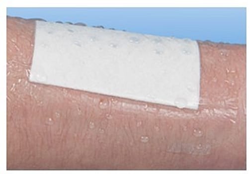 Rudafilm, plaster med sårpude 2,3x4cm, vandtæt, steril, 5 cm x 7 cm