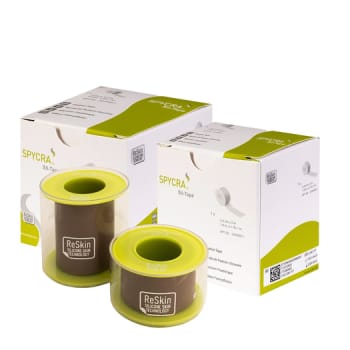 Spycra Sil-Tape, Fikseringstape med silikoneklæb, på rulle, beige, 2,5 cm x 300 cm