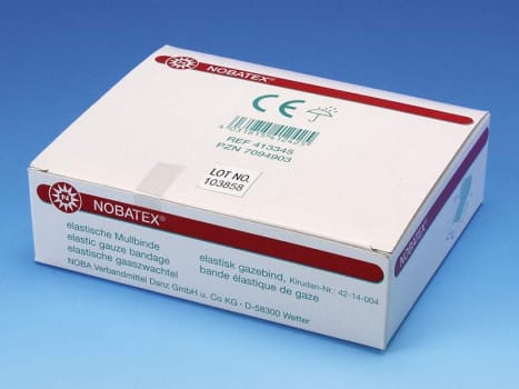 Nobatex, elastisk fikseringsbind, bulk, 4 cm x 4 m