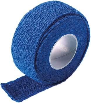 Nobaheban, selvhæftende bind, blå, 10 cm x 4,5 m