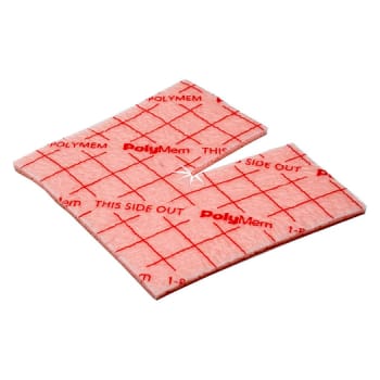 PolyTube, PolyMem med slids, tube & tracheostomi, steril, 7 cm x 7 cm