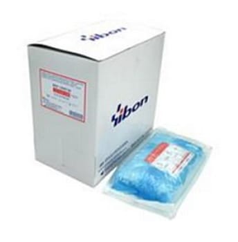 AST OP-kompres X-ray, gaze, 12 lag, orange label, brev a 5 stk, steril, 10 cm x 10 cm