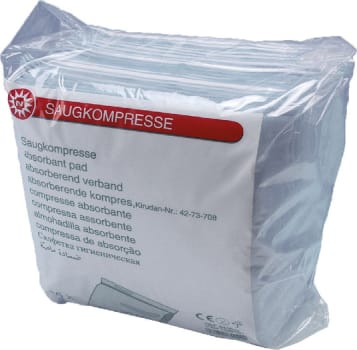 Nobasorb, absorberende forbinding, 20 cm x 20 cm