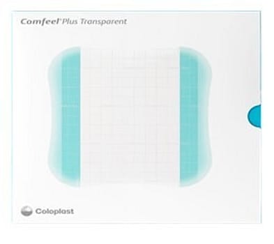 Comfeel Plus Transparent, tynd hydrocolloidbandage, steril, 5 cm x 7 cm