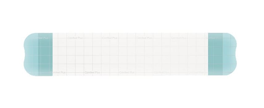 Comfeel Plus Transparent, tynd hydrocolloidbandage, steril, 5 cm x 25 cm