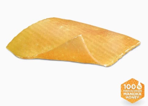 Algivon Plus, alginatbandage med activonhonning, steril, 5 cm x 5 cm