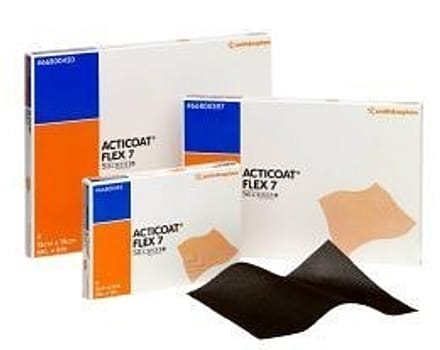 Acticoat Flex 7, sårkontaktlag med sølv, steril, 40 cm x 40 cm