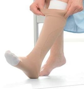 Jobst Ulcercare, Liner, inderstrømpe, hvid, x-large