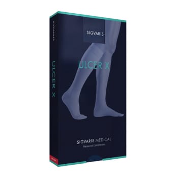 SIGVARIS Ulcer X, behandlerstr., 1 yder- 503 AD og 2 inderstrømper, small/lang