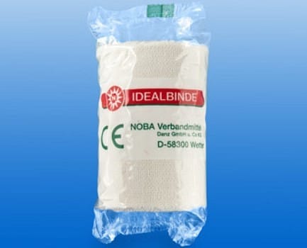 Noba, Idealbind, bomuld, enkeltvis pakket i folie, 6 cm x 5 m