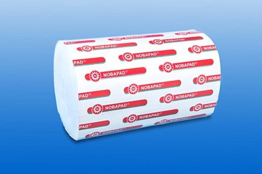 Nobapad, polstervat, syntetisk, ikke absorberende, 4 cm x 3 m