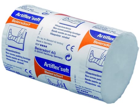 Artiflex Soft, ikke absorberende polsterbind, syntetisk, 10 cm x 3 m