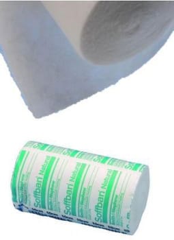 Soffban Natural, absorberende polstervat, grøn pakning, 15 cm x 2,7 m