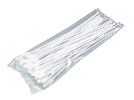 Mediq, Rektoskopi, plastpind med vat, 15-20mm swab, 40 cm