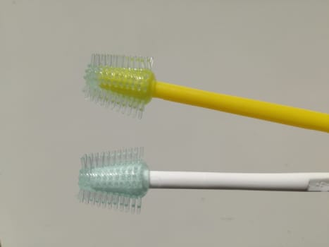 OralCare, mundplejepind, gul, til nat