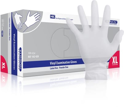 Klinion Protection, vinylhandske, pudderfri, x-large