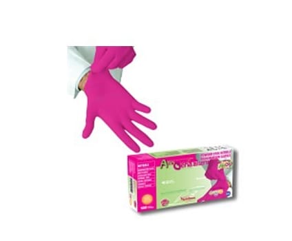 Heinz Herenz, Pink nitril undersøgelseshandske, medium
