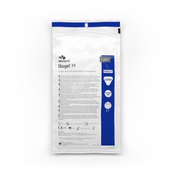 Biogel M, OP handske, latex, pudderfri, steril, str. 8,5
