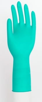 Profeel DHD Sensitive, latex OP handske, pudderfri, grøn, steril, str 8