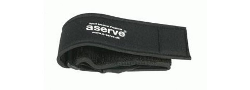 Aserve, bandage til Tennis-, golf- og musearm