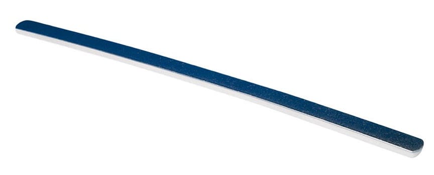 Fingerskinne, alu skinne med skum på en side, 1,9 cm x 46 cm