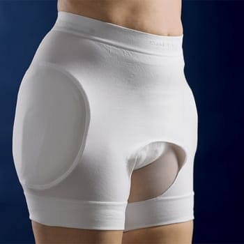 SafeHip, hoftebeskytter AirX Open, med bløde skaller, str xx-large, 120-150 cm