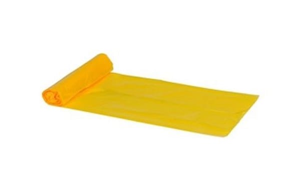 Multiline, affaldspose, gul, LDPE, 15 my, 40 stk., 15 l, 37 cm x 50 cm