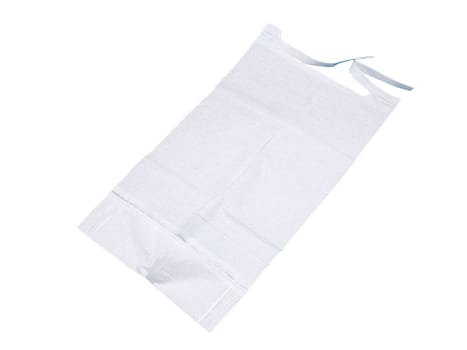 Spisestykke, med fast lomme og bindebånd, 37 cm x 66 cm