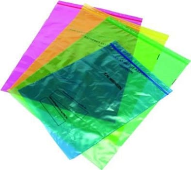 Mediq, lynlåspose, transparent, farveløs, 20 cm x 22 cm