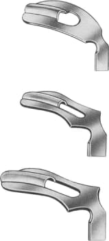 Nopa, tungeholder til mundspærre, 60 mm x 27 mm