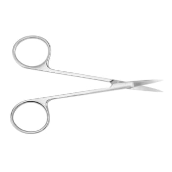 Nopa, mikro saks, buet, spids/spids, 11,5 cm