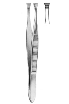 Nopa, epilationspincet, Littauer, lige, 9 cm