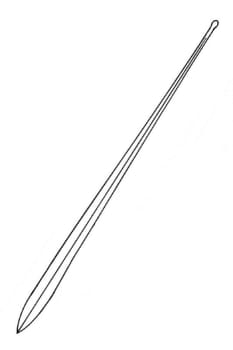 Nopa, myrteblad sonde, 14,5 cm