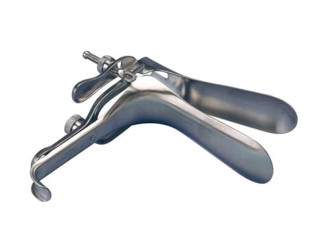 Nopa, vaginalspekulum, Grave mellem, 95 mm x 35 mm